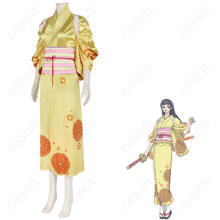 ONE PIECE（ワンピース） 菊の丞 コスプレ衣装『ONE PIECE』コスプレ通販 高い再現度、快適な着心地 - 3枚目の画像