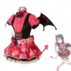 ラブライブ！シリーズ（ラブライブ！スクフェス） 園田海未（小悪魔編） コスプレ衣装 小悪魔なセリフ 覚醒後衣装｜高再現度・透湿素材使用 コスプレ通販 - 2枚目の画像（サムネイル）