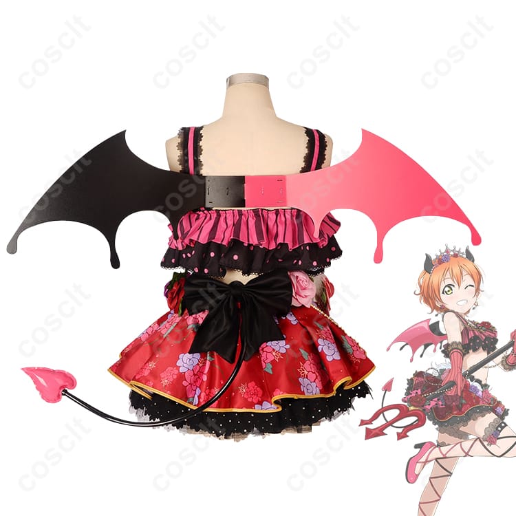 ラブライブ！シリーズ（ラブライブ！スクフェス） 星空凛（凛） コスプレ衣装 小悪魔編「凛のお願い！」覚醒後衣装（忠実再現、快適な着心地） - 3枚目の画像