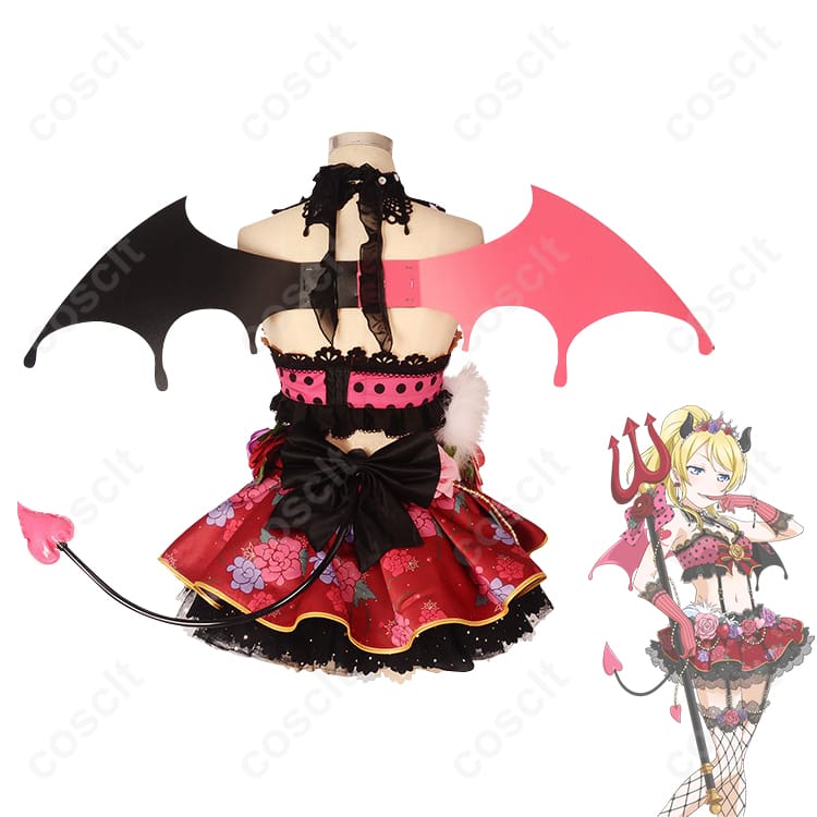 ラブライブ！シリーズ（ラブライブ！スクフェス） 絢瀬絵里 コスプレ衣装 小悪魔編「小悪魔っぽい」覚醒後衣装 - 3枚目の画像