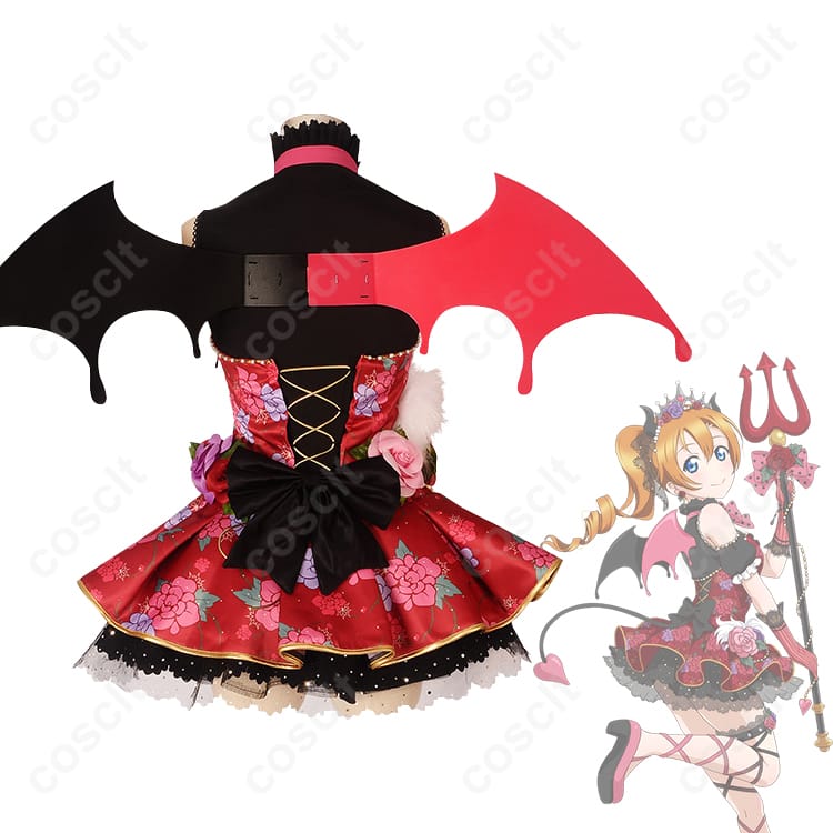 ラブライブ！シリーズ（ラブライブ！スクフェス） 高坂穂乃果 コスプレ衣装 小悪魔編「小悪魔を目指して」覚醒後衣装 | 高い再現度、快適な着心地のコスプレ衣装 - 3枚目の画像