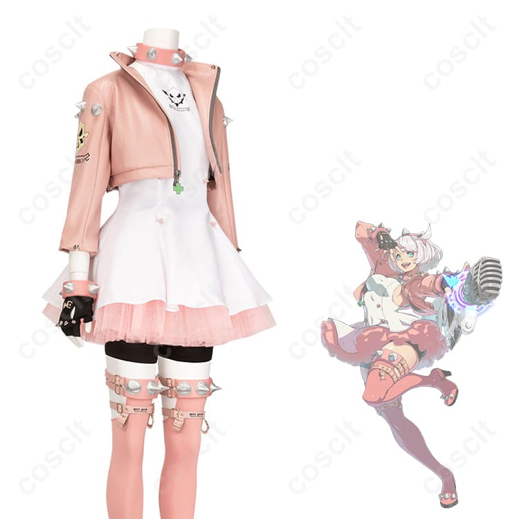 GUILTY GEARシリーズ（GGST） ギルティギア -STRIVE- エルフェルト＝ヴァレンタイン コスプレ衣装 『エルフェルト』コスプレ衣装 高品質再現、快適な着心地 - 2枚目の画像