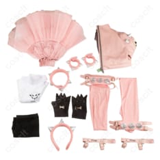 GUILTY GEARシリーズ（GGST） ギルティギア -STRIVE- エルフェルト＝ヴァレンタイン コスプレ衣装 『エルフェルト』コスプレ衣装 高品質再現、快適な着心地 - 4枚目の画像（サムネイル）