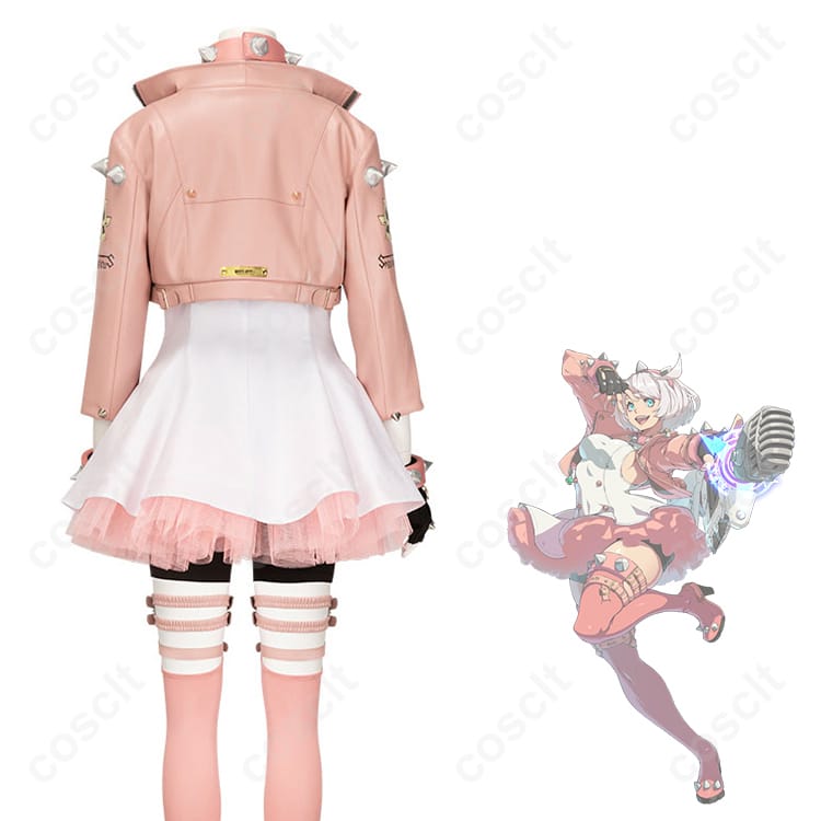 GUILTY GEARシリーズ（GGST） ギルティギア -STRIVE- エルフェルト＝ヴァレンタイン コスプレ衣装 『エルフェルト』コスプレ衣装 高品質再現、快適な着心地 - 3枚目の画像