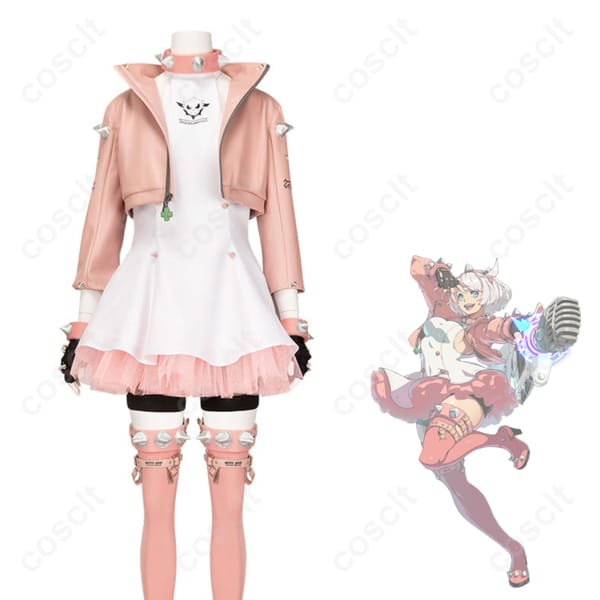 GUILTY GEARシリーズ（GGST） ギルティギア -STRIVE- エルフェルト＝ヴァレンタイン コスプレ衣装 『エルフェルト』コスプレ衣装 高品質再現、快適な着心地