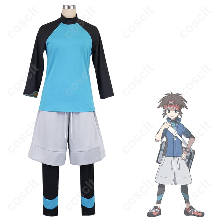 ポケットモンスターシリーズ（ポケモンBW2） キョウヘイ コスプレ衣装（男主人公） 無（ゲーム内通常衣装） | 高再現度・快適な着心地のコスプレ衣装 | コスプレ通販 - 3枚目の画像
