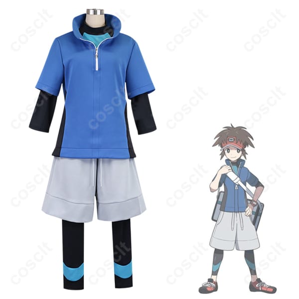 ポケットモンスターシリーズ（ポケモンBW2） キョウヘイ コスプレ衣装（男主人公） 無（ゲーム内通常衣装） | 高再現度・快適な着心地のコスプレ衣装 | コスプレ通販