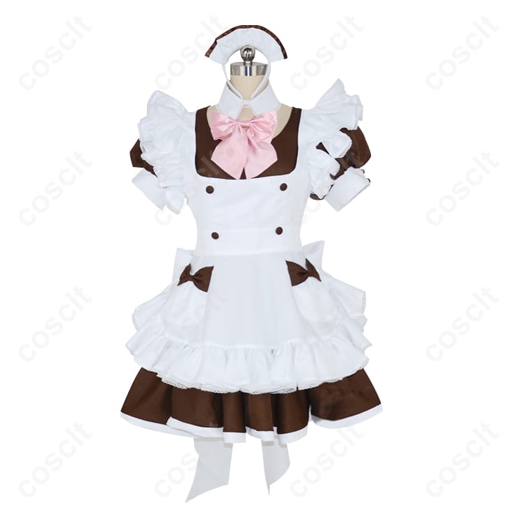 秋葉原 メイドカフェ 制服 メイド服 コスプレ衣装 『メイドカフェ』制服スタイル（高再現度・快適な着心地） - 3枚目の画像