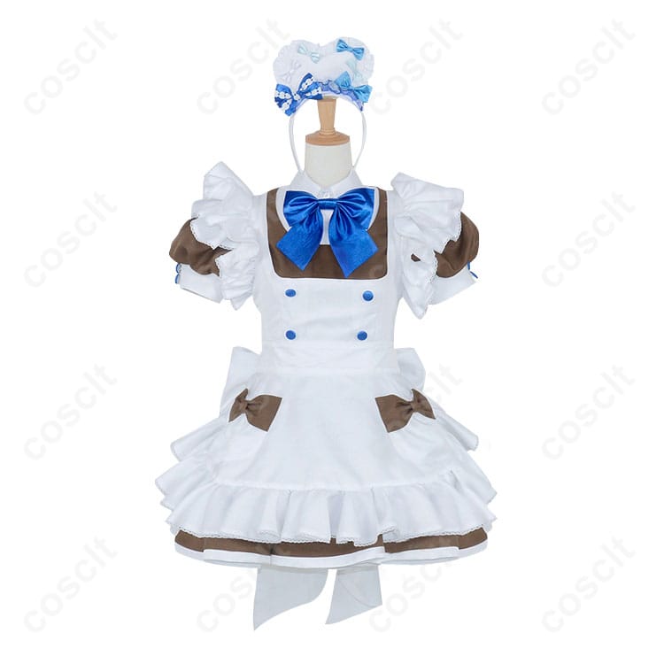秋葉原 メイドカフェ 制服 メイド服 コスプレ衣装 『メイドカフェ』制服スタイル（高再現度・快適な着心地） - 6枚目の画像