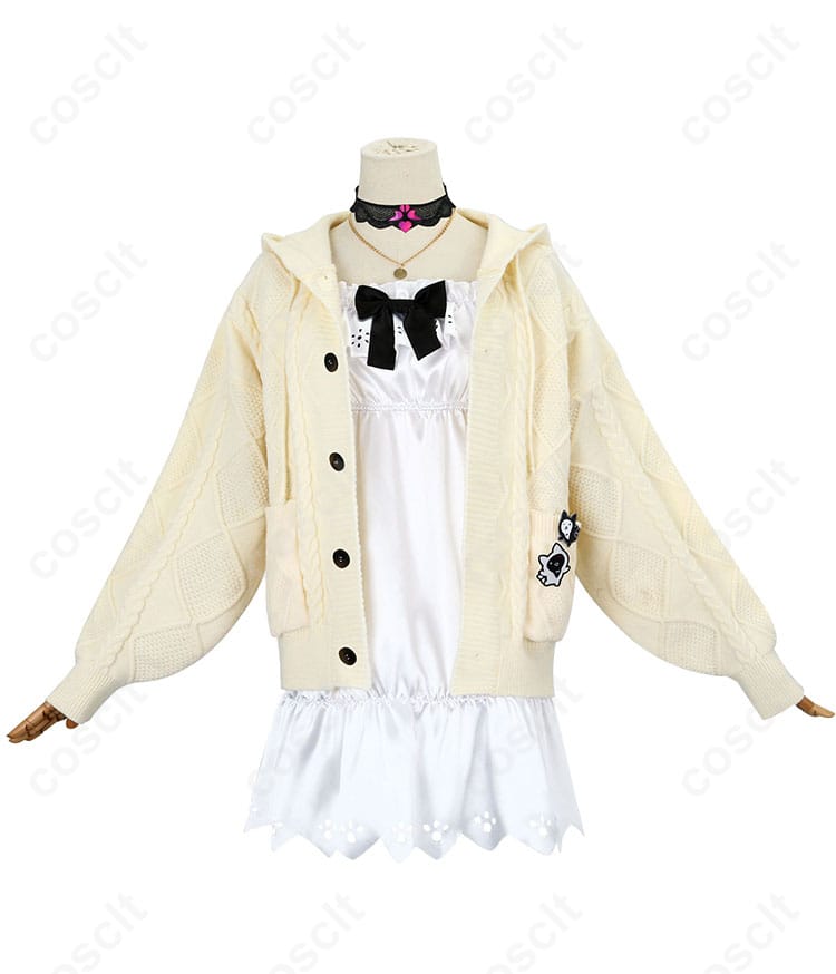 アイリス（IRyS）のホロライブ私服コスプレ衣装の正面ビュー。高再現度のデザイン。