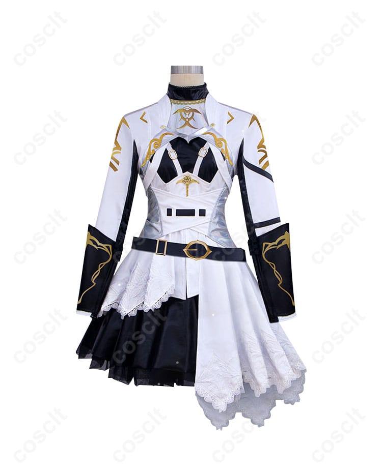 恋と深空 主人公（輝く旅路Ver.） コスプレ衣装 正面図 - 高品質な戦闘服、忠実再現のデザイン