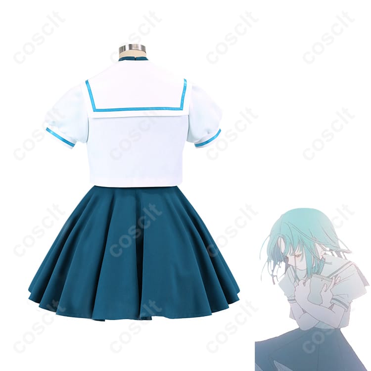 Ado 楽曲「永遠のあくる日」 主人公 セーラー服 コスプレ衣装（忠実再現・高品質） - 2枚目の画像