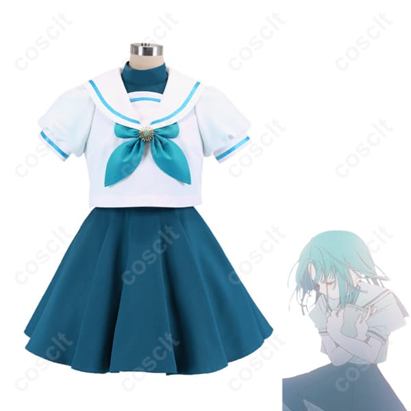 Ado 楽曲「永遠のあくる日」 主人公 セーラー服 コスプレ衣装（忠実再現・高品質）