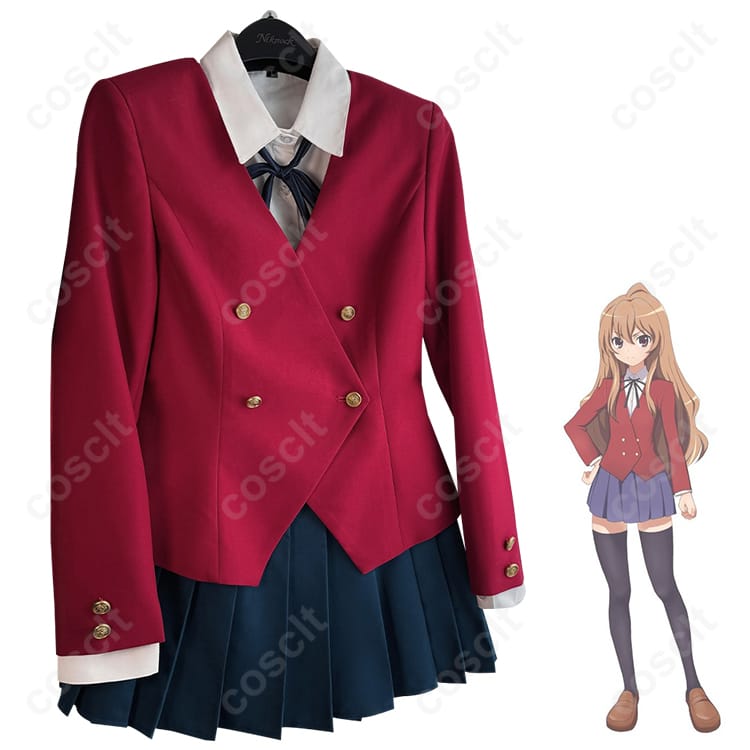 とらドラ！ 逢坂大河 コスプレ衣装 制服（私立大橋高校の女子制服）【高い再現度・着心地抜群】 コスプレ通販 - 2枚目の画像