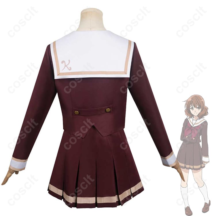 響け！ユーフォニアム（ユーフォ） 黄前久美子 コスプレ衣装 北宇治高校の制服（忠実再現・高品質） - 3枚目の画像