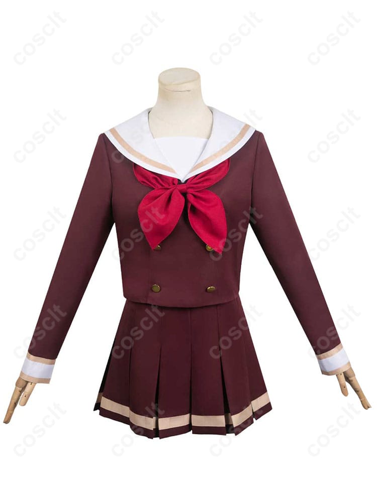 黄前久美子 コスプレ衣装 正面からの全体画像。ユーフォニアムの主人公、黄前久美子の忠実再現コスプレ。
