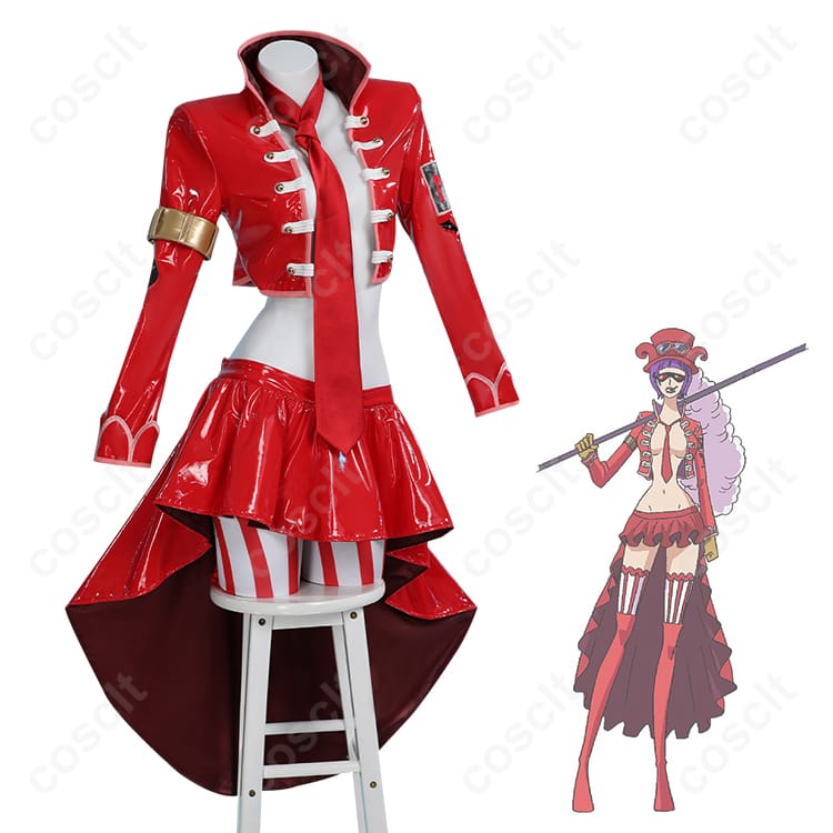 ONE PIECE（ワンピース） ベロ・ベティ 東軍 軍隊長 コスプレ衣装 『ONE PIECE』コスプレ通販 高精度再現・耐久性抜群 - 2枚目の画像