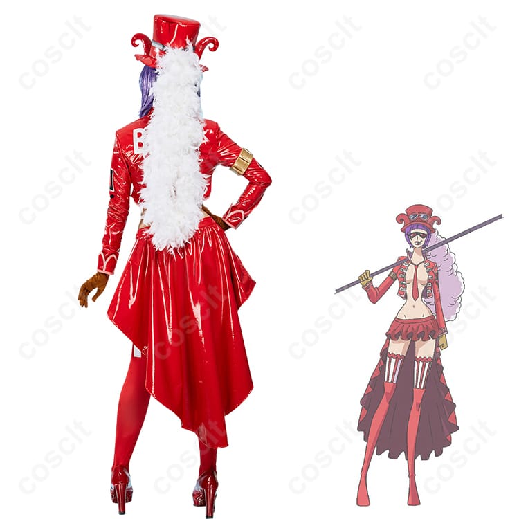 ONE PIECE（ワンピース） ベロ・ベティ 東軍 軍隊長 コスプレ衣装 『ONE PIECE』コスプレ通販 高精度再現・耐久性抜群 - 3枚目の画像