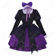 パンティ&ストッキングwithガーターベルト（パンスト） ストッキング コスプレ衣装 パンスト姉妹 ロリータドレス 花柄刺繍 高還原度 コスプレ通販 - 3枚目の画像（サムネイル）