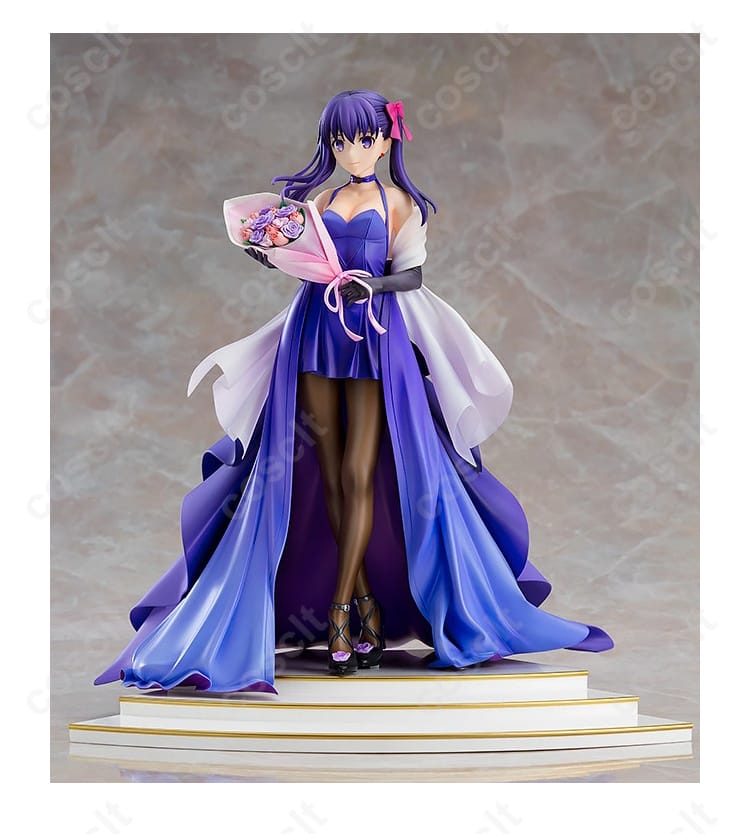 間桐桜 コスプレ衣装 15th Celebration Dress Ver.｜Fate/stay nightのキャラクター衣装、華やかなデザインで高い再現度を誇る。