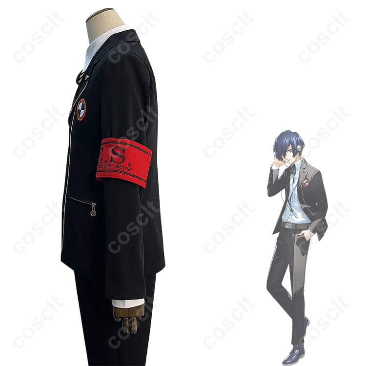 ペルソナシリーズ（P3R） ペルソナ3 リロード 主人公 結城理 コスプレ衣装 『ペルソナ3』コスプレ衣装 高忠実度再現 - 5枚目の画像