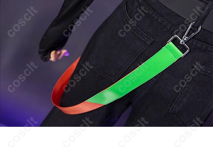 コスプレ衣装 装飾的な系帯のデザイン