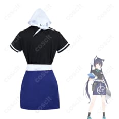 ブルーアーカイブ（ブルアカ） 黒見セリカ コスプレ衣装 柴関ラーメン 制服 バイト衣装【高い再現度】コスプレ通販 - 2枚目の画像（サムネイル）