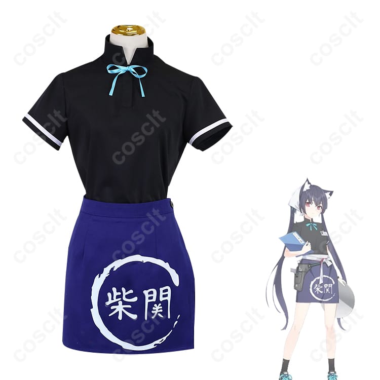 ブルーアーカイブ（ブルアカ） 黒見セリカ コスプレ衣装 柴関ラーメン 制服 バイト衣装【高い再現度】コスプレ通販 - 3枚目の画像