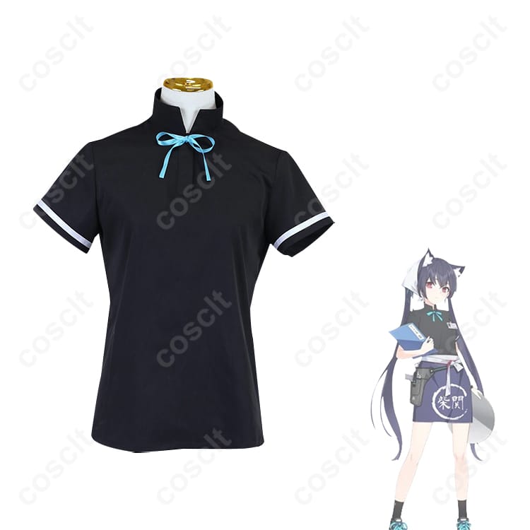 ブルーアーカイブ（ブルアカ） 黒見セリカ コスプレ衣装 柴関ラーメン 制服 バイト衣装【高い再現度】コスプレ通販 - 5枚目の画像