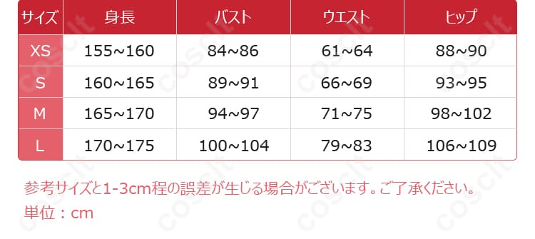 サイズと寸法対応の展示画像