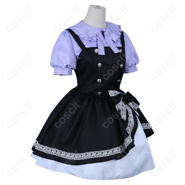 中二病でも恋がしたい！ 小鳥遊六花 コスプレ衣装 ゴシック服（忠実再現、細部まで丁寧に再現） - 2枚目の画像