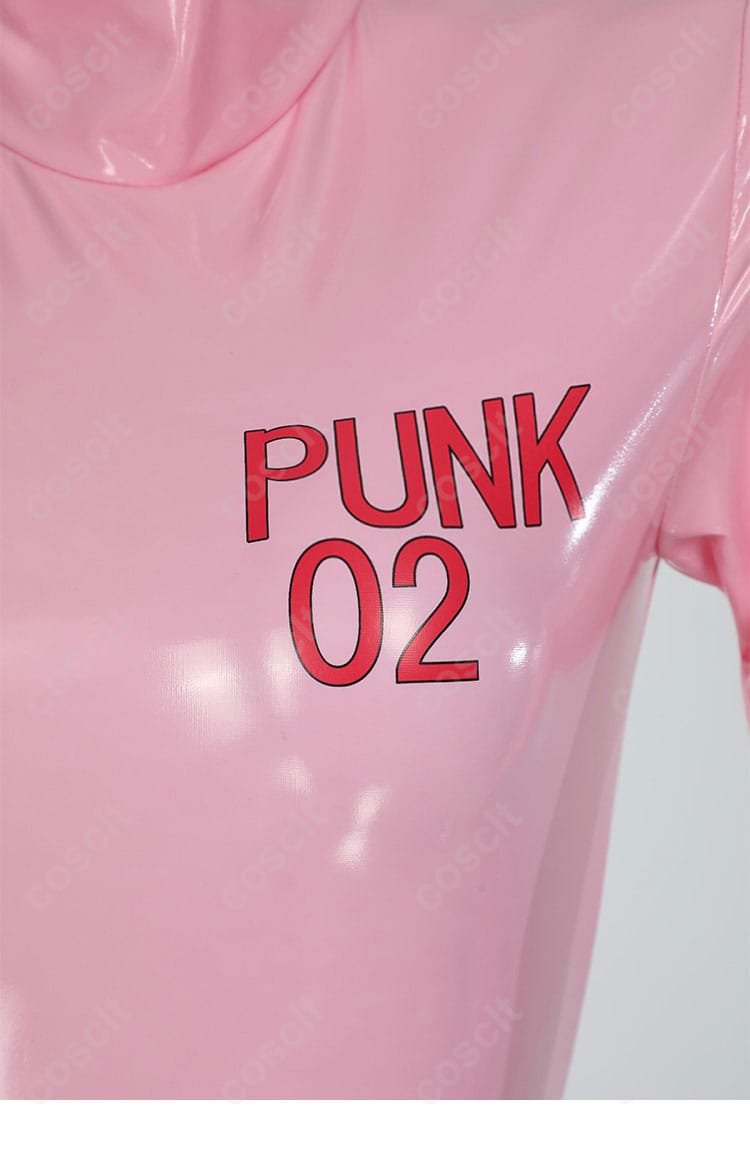 ONE PIECE Punk-02 悪（リリス） コスプレ衣装 ロゴデザインの細部