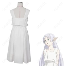 「葬送のフリーレン フリーレン コスプレ衣装 ワンピース 　高い再現度と快適な着心地」 - 3枚目の画像（サムネイル）