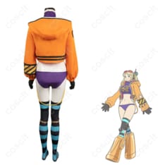 ONE PIECE エッグヘッド編 PUNK-06 欲 コスプレ衣装 エッグヘッド衣装【忠実再現】【高品質】【送料無料】 - 3枚目の画像（サムネイル）
