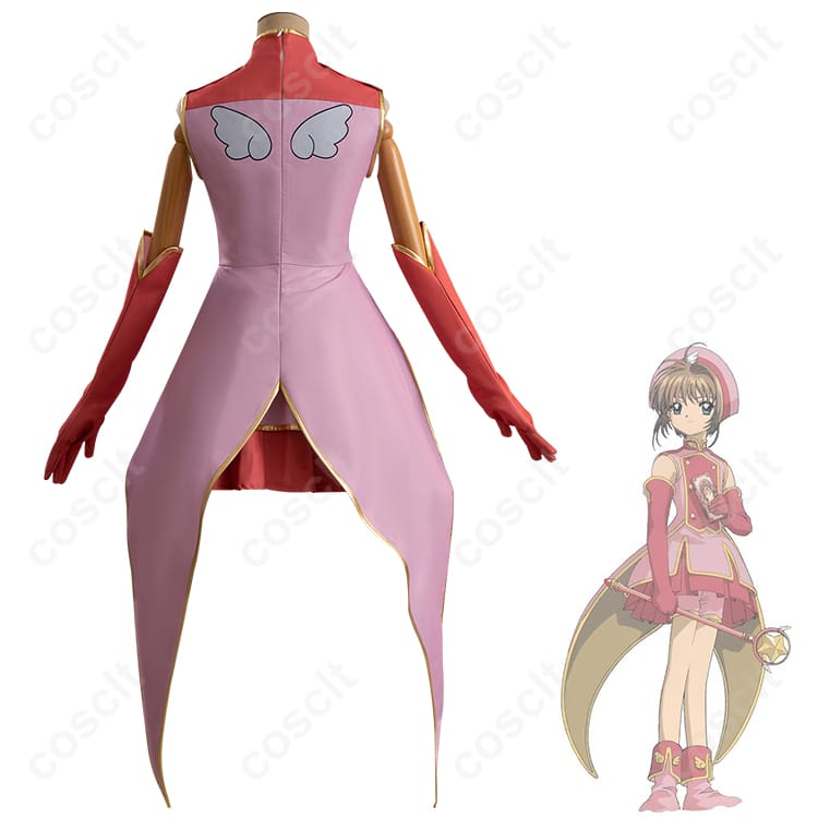 劇場版カードキャプターさくら 封印されたカード 木之本桜 コスプレ衣装 『封印されたカード』衣装 - 3枚目の画像