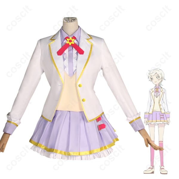 アイカツ！シリーズ アイカツスターズ! エルザ フォルテ コスプレ衣装 ネオ・ヴィーナスアーク 制服（忠実再現、快適な着心地）