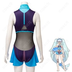 ポケットモンスター × 初音ミク アシレーヌ コスプレ衣装 『初音ミク コラボ』 コスプレ通販【定サイズ・オーダーメイド可】 - 3枚目の画像（サムネイル）