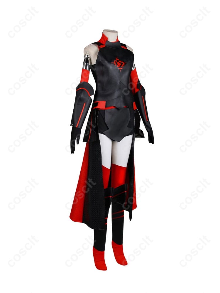 メイプルコスプレ衣装の左側、全体的なシルエットがわかる画像。