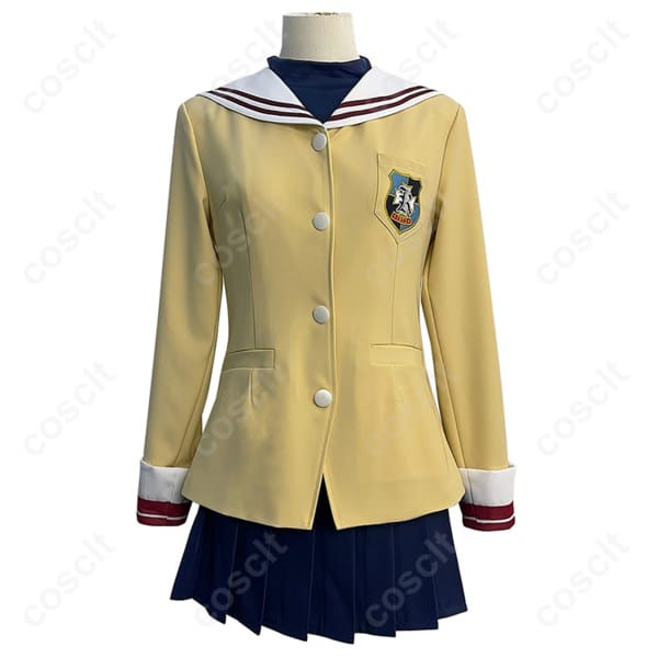 Key作品シリーズ（Key作品シリーズ） CLANNAD（クラナド） 古河渚 コスプレ衣装 高校 制服（忠実再現・高品質）