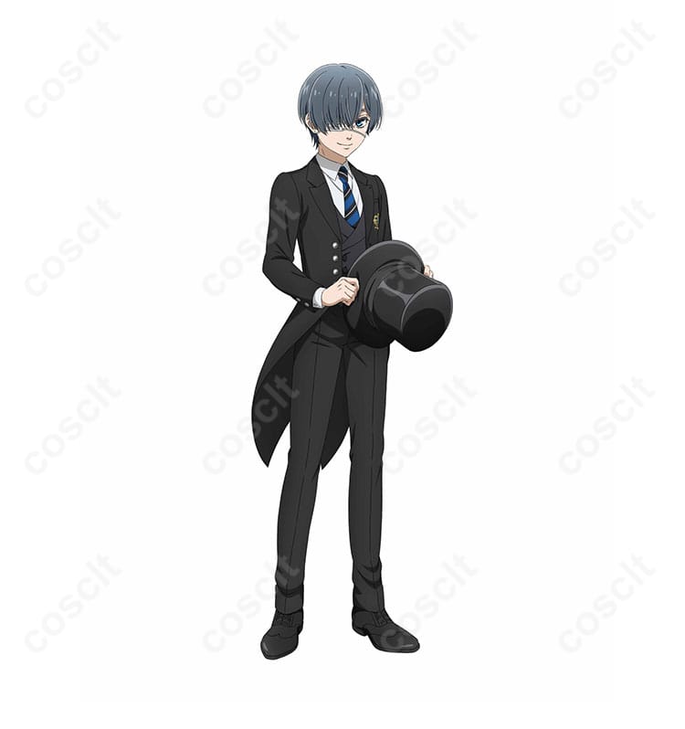 商品役のシエル・ファントムハイヴ コスプレ衣装（黒執事）イメージ画像