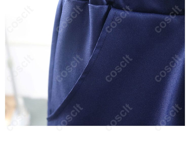 究極メカ丸 コスプレ衣装のパンツのポケットの詳細。リアルなディテールで、機能性も抜群。