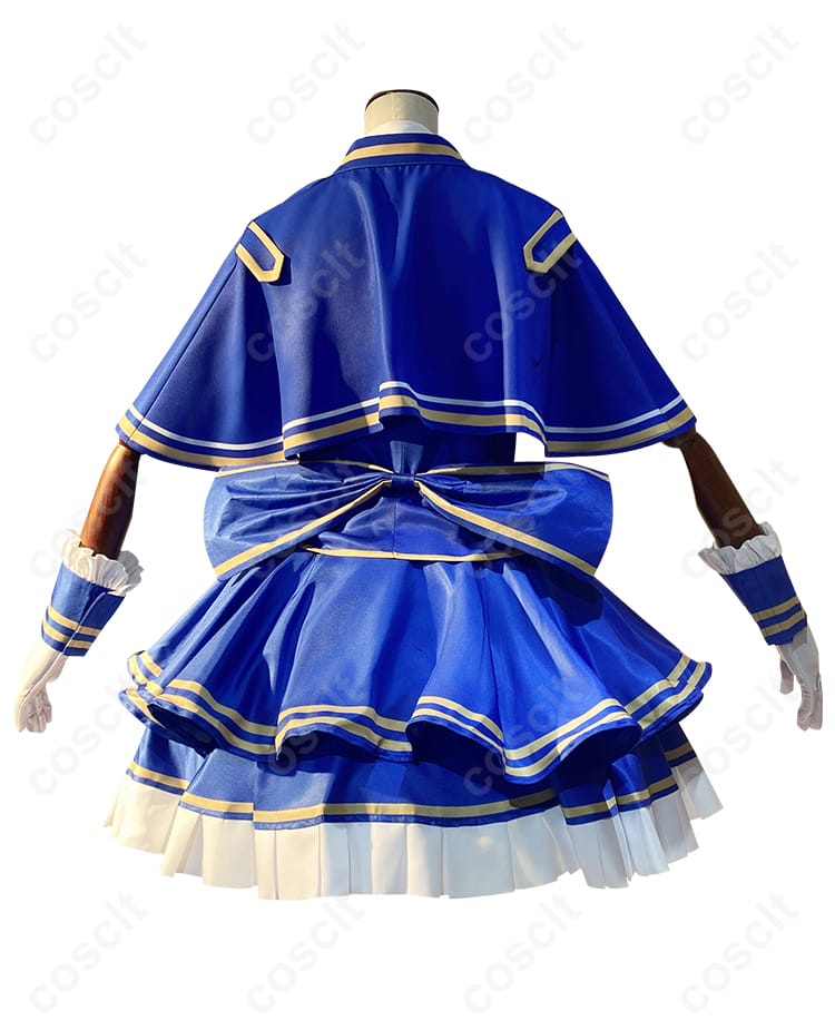 プリパラ 真中らぁら コスプレ衣装 背面画像 バックデザインもリアルに再現、完璧なコスプレ衣装！