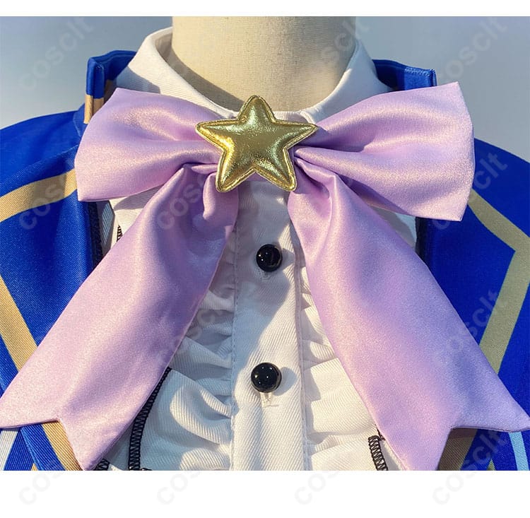 プリパラ 真中らぁら コスプレ衣装 领结装飾細部画像 アイドルらしい可愛らしいデザイン、コスプレにぴったり！