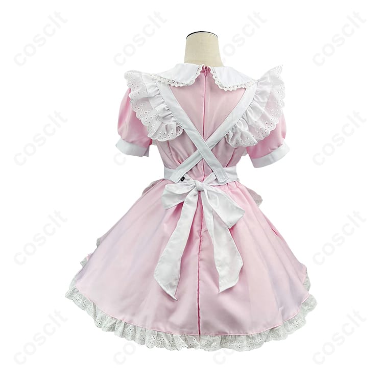 マギアレコード 魔法少女まどか☆マギカ外伝（マギレコ） 鹿目まどか メイド服 コスプレ衣装 セガコラボカフェ衣装【高還元度】 - 3枚目の画像