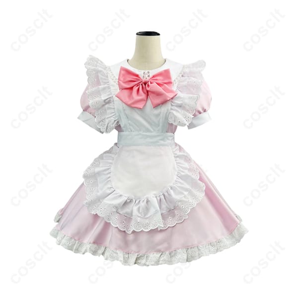 マギアレコード 魔法少女まどか☆マギカ外伝（マギレコ） 鹿目まどか メイド服 コスプレ衣装 セガコラボカフェ衣装【高還元度】