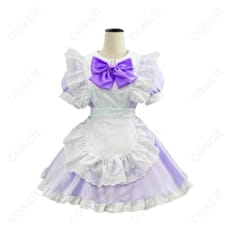 マギアレコード 魔法少女まどか☆マギカ外伝（マギレコ） 暁美ほむら メイド服 コスプレ衣装 セガコラボカフェ衣装（高い再現度・快適な着心地）