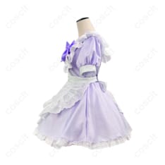 マギアレコード 魔法少女まどか☆マギカ外伝（マギレコ） 暁美ほむら メイド服 コスプレ衣装 セガコラボカフェ衣装（高い再現度・快適な着心地） - 2枚目の画像（サムネイル）