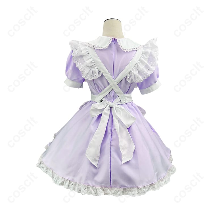 マギアレコード 魔法少女まどか☆マギカ外伝（マギレコ） 暁美ほむら メイド服 コスプレ衣装 セガコラボカフェ衣装（高い再現度・快適な着心地） - 3枚目の画像