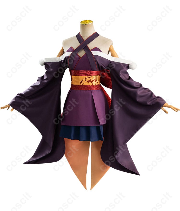 ムラサメ コスプレ衣装の側面画像。ディテールにこだわった衣装の全体像をご確認ください。