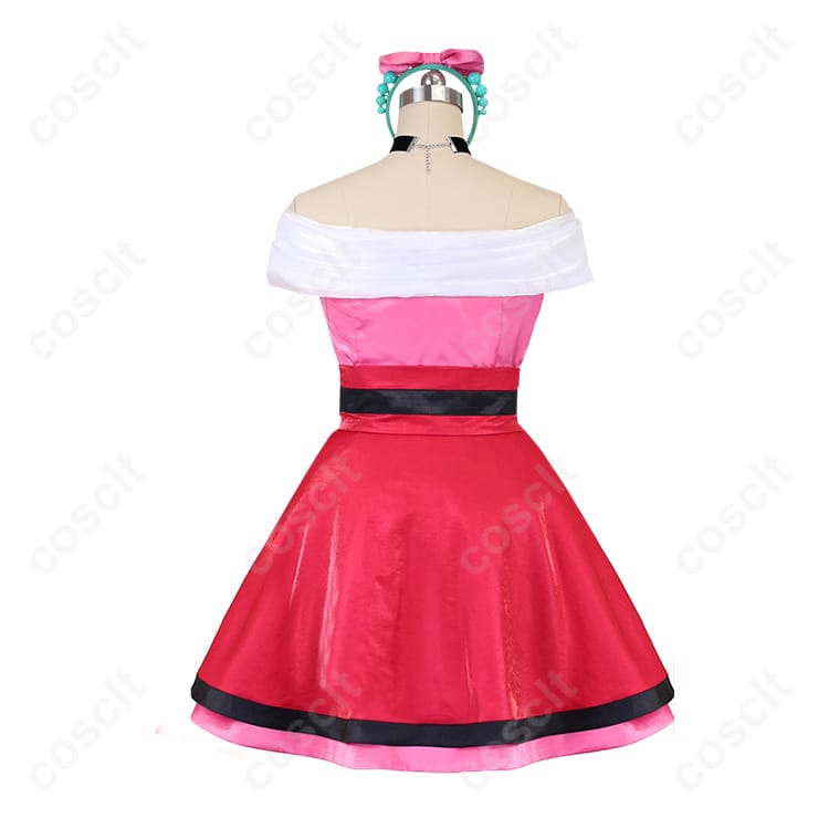 ポケットモンスターシリーズ（ポケモンXY&Z） セレナ コスプレ衣装 ステージ服（高再現度・快適な着心地） - 2枚目の画像